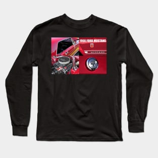 1966 Ford Mustang Long Sleeve T-Shirt